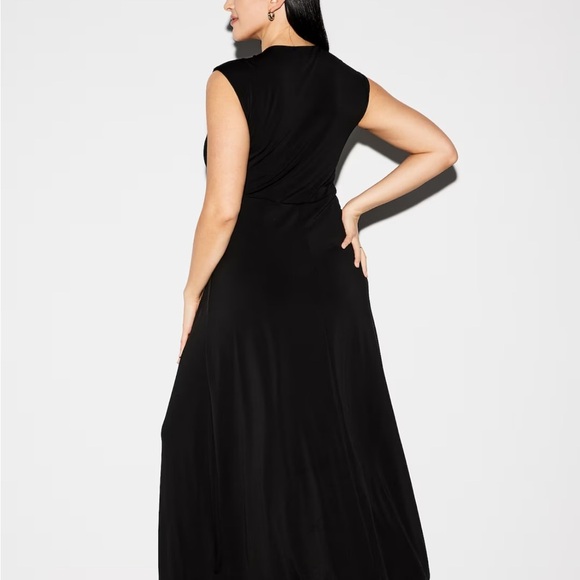 Old Navy The Occasion Twist-Front Maxi Dress – NWT – Size XL –Black - Picture 2 of 9